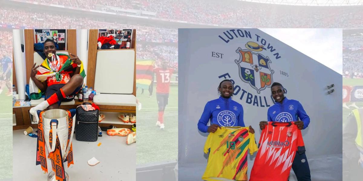 Zimbabwean Midfielder Marvelous Nakamba Scored EPL Promotion-winning Penalty For Luton Town