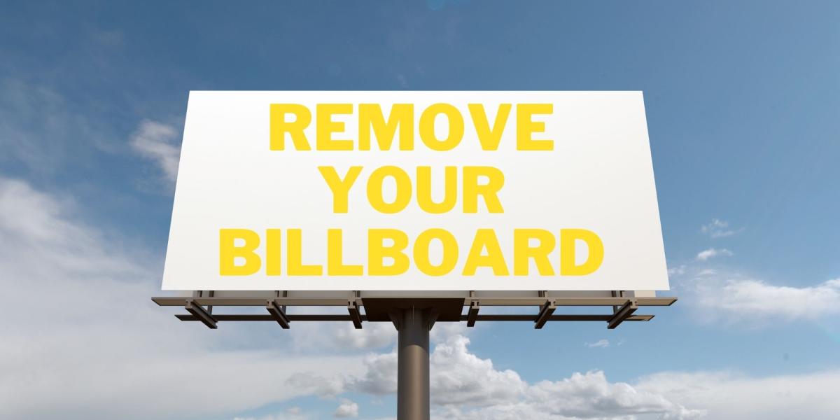 Authorities Order The Removal Of Unauthorised Billboards Within 48 Hours