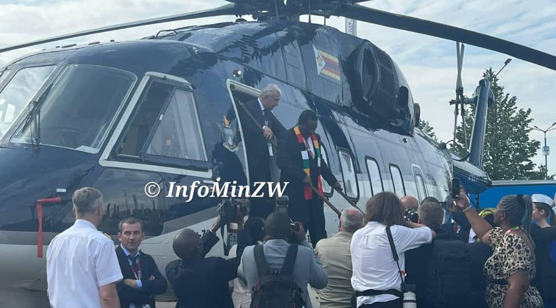 Reactions To President Putin's Donation Of A Helicopter To President Mnangagwa