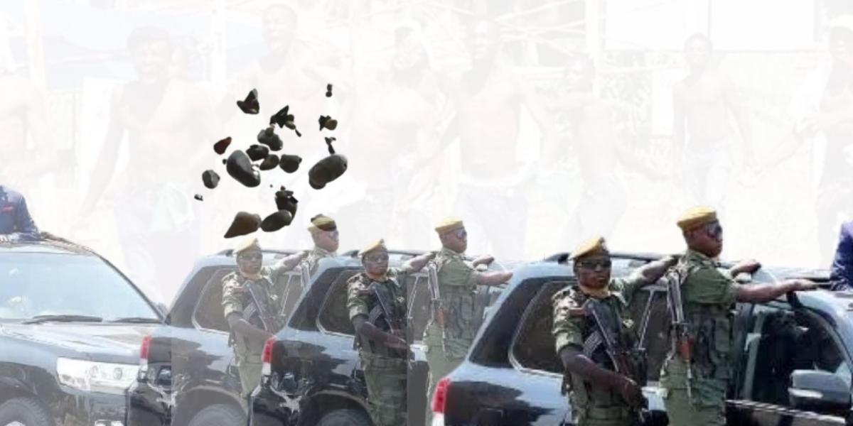 Man Arrested For Throwing Stones At President Mnangagwa's Motorcade