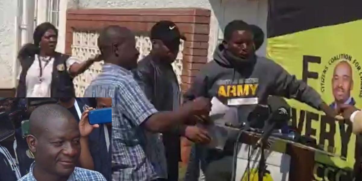 CCC Says Suspected ZANU PF Thugs, Law Enforcement Agents Disrupted Its Press Conference