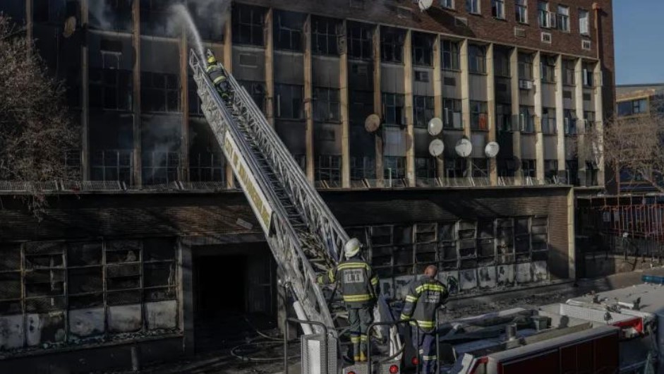 Death Toll From Fire In Johannesburg Hijacked Building Has Reached 74, Many More Injured