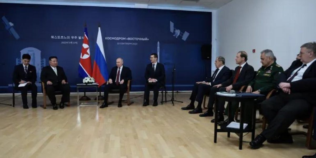 Kim Jong Un's Meeting With Putin Raises Concerns Of An Arms Agreement Amid Russia-Ukraine War
