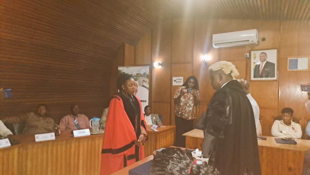 Shantel Chiwara (250 Elected As The Mayor Of Masvingo
