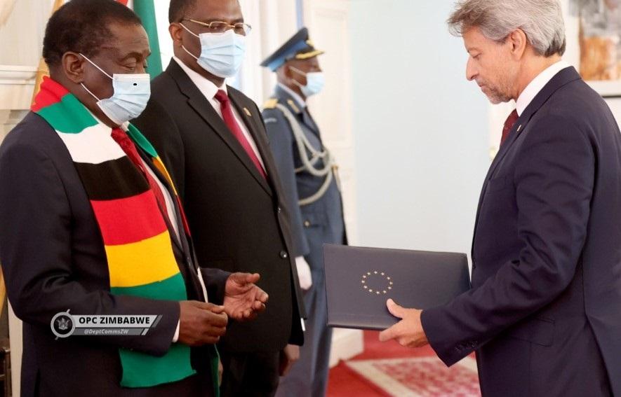 Jobst von Kirchmann Emmerson Mnangagwa