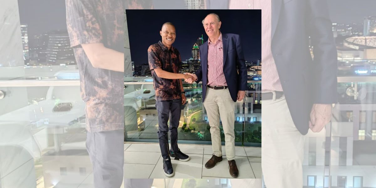 David Coltart Bulawayo Mayor Zim and Kabelo Gwamanda Mayor of Johannesburg SA