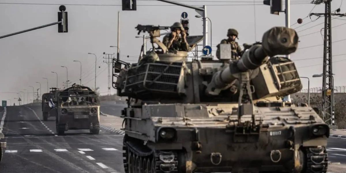 Israeli Tanks Gaza Citi Hamas