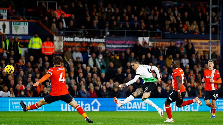 Luton Vs Liverpool Marvelous Nakamba