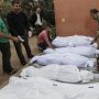 Mass Grave Gaza hospital
