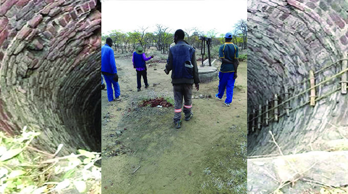Community borehole Mangwe District
