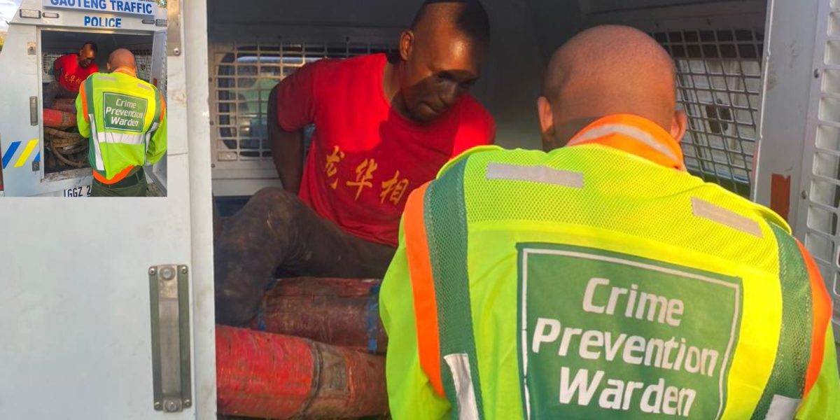 copper cable thief arrested