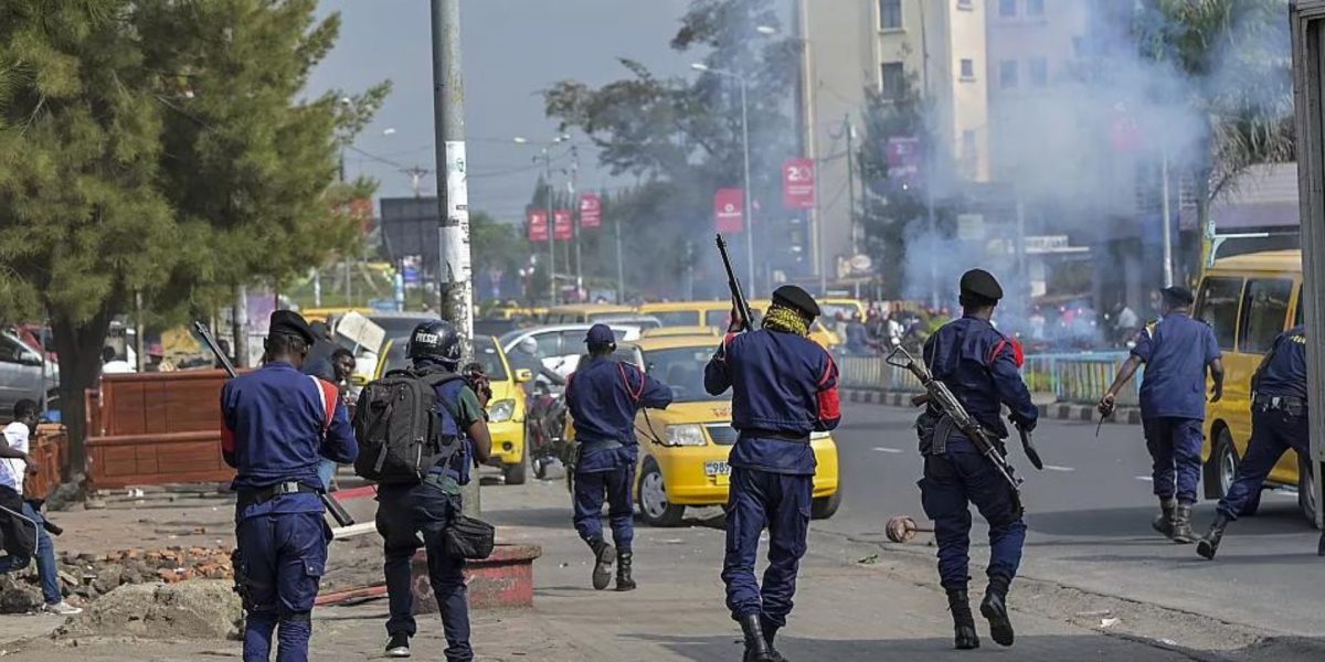 DRC Police Protests Elections