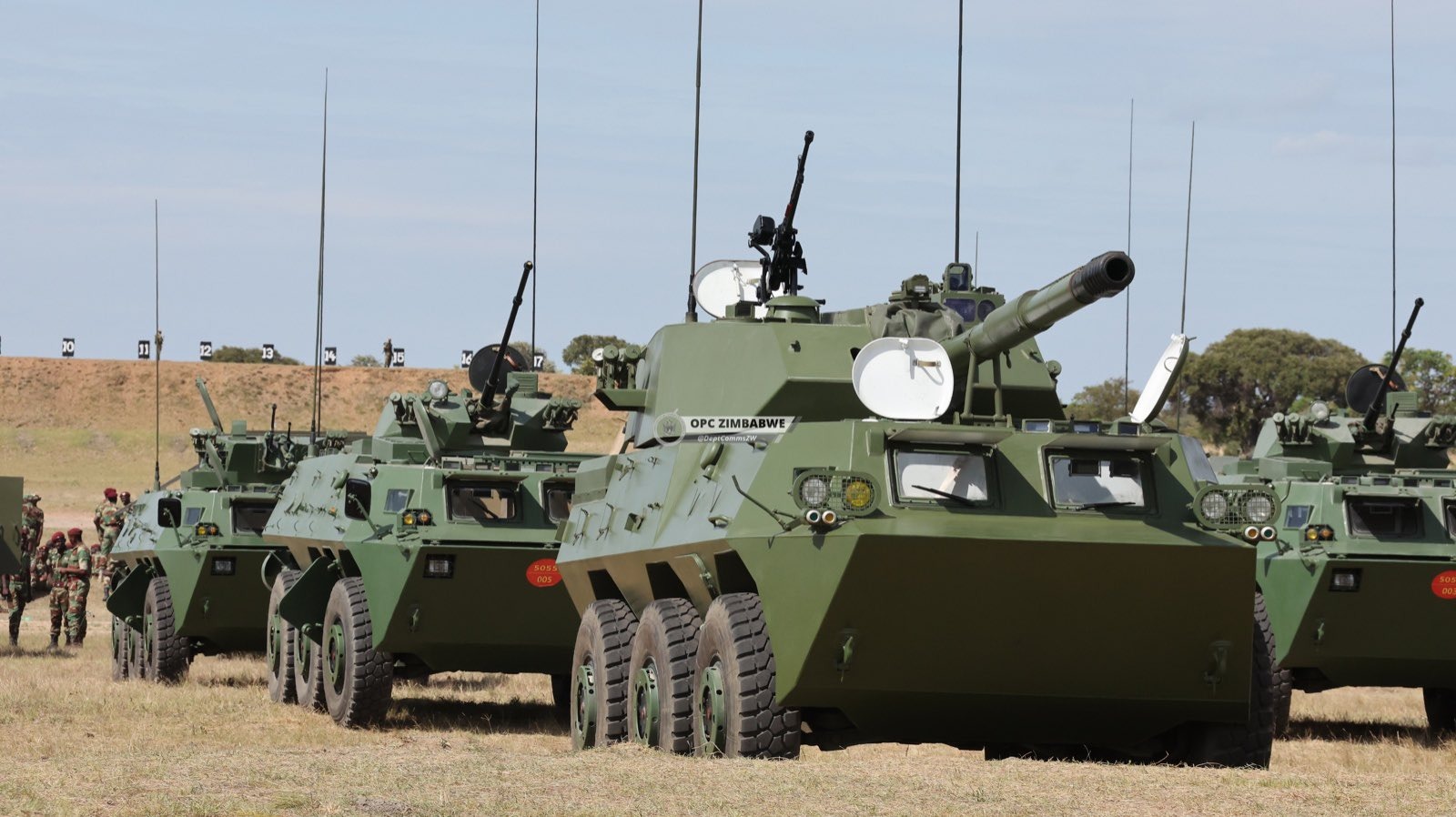 ZNA: Don’t Panic When You See Military Hardware On The Streets Of Harare