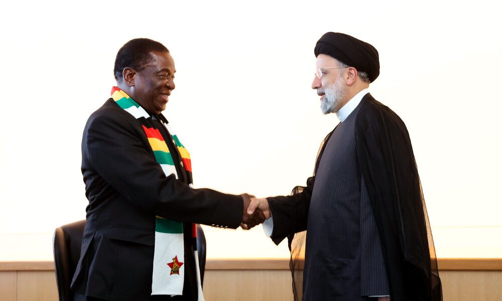 Zimbabwe Iran Mnangagwa Raisi