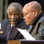 Jacob Zuma and Thabo Mbeki