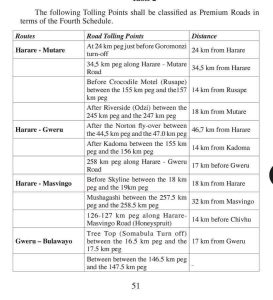 toll gates premium roads
