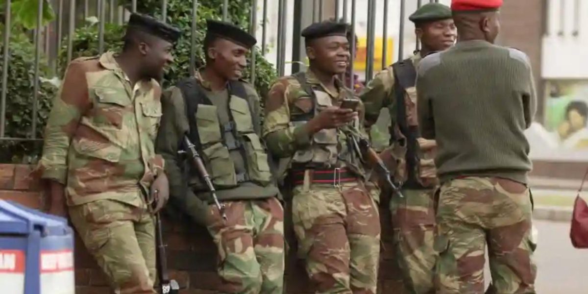 Zimbabwe soldiers