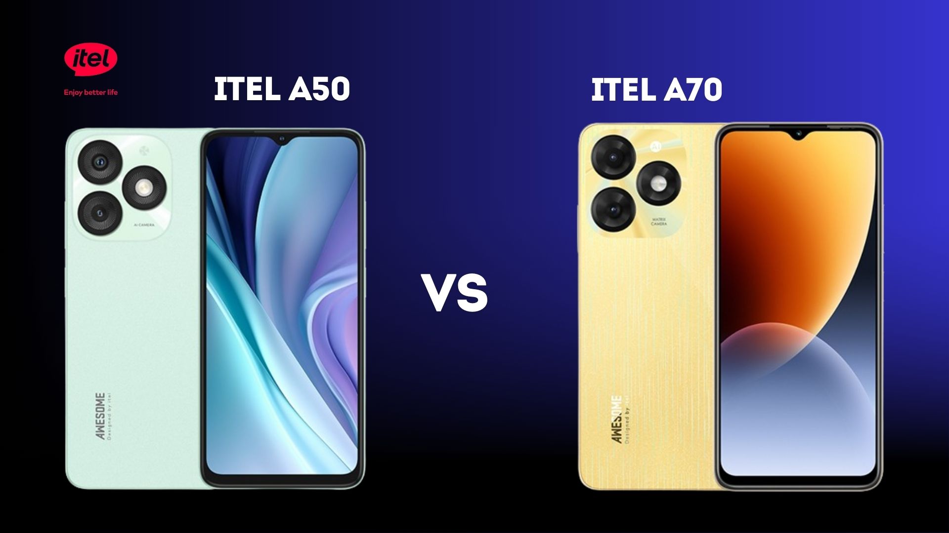 itel A50 vs. itel A70: A Comparison Of itel’s Latest Smartphones