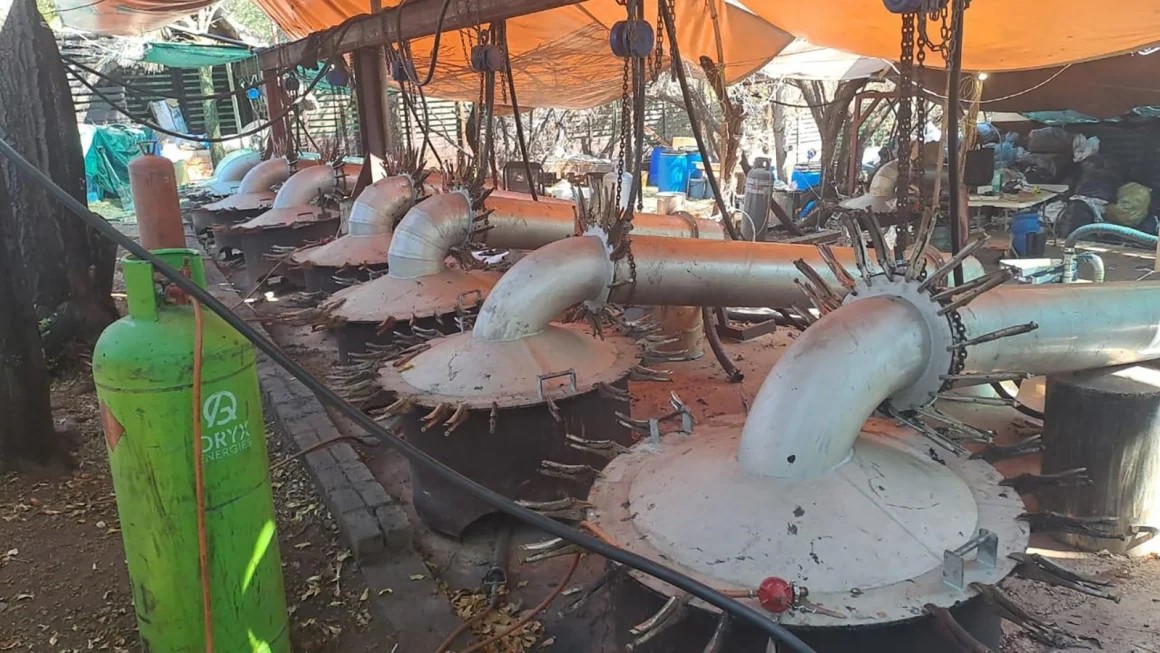 SA Police Discover Secret Meth Drug Lab Worth 2 Billion Rand