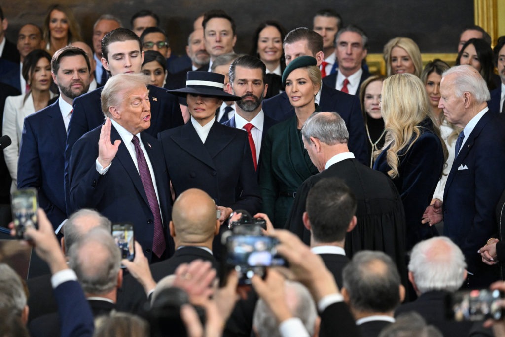 Donald Trump Inaugurated As 47th U.S. President