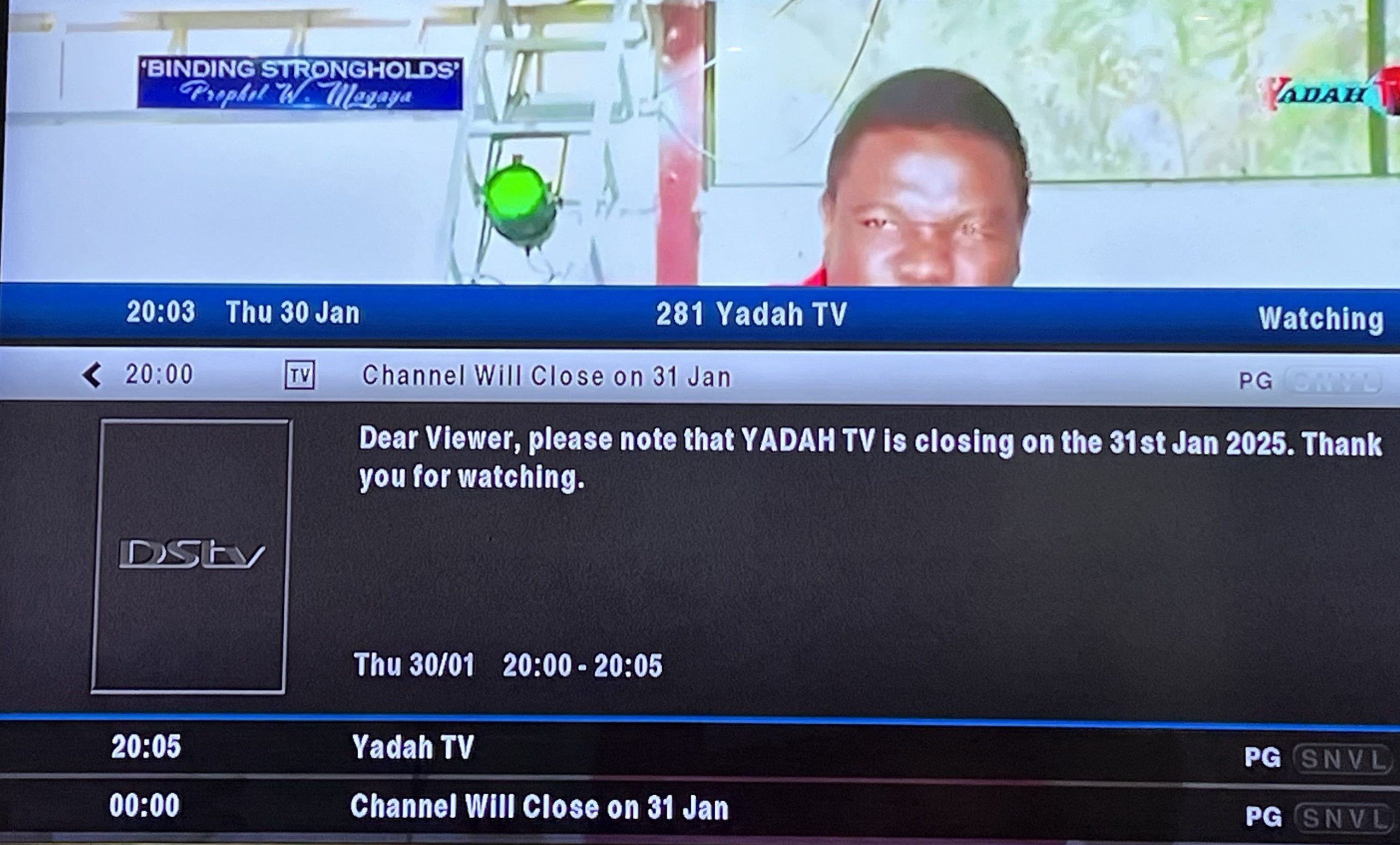 Walter Magaya’s Yadah TV To Cease Broadcasts On DStv As Of January 31, 2025