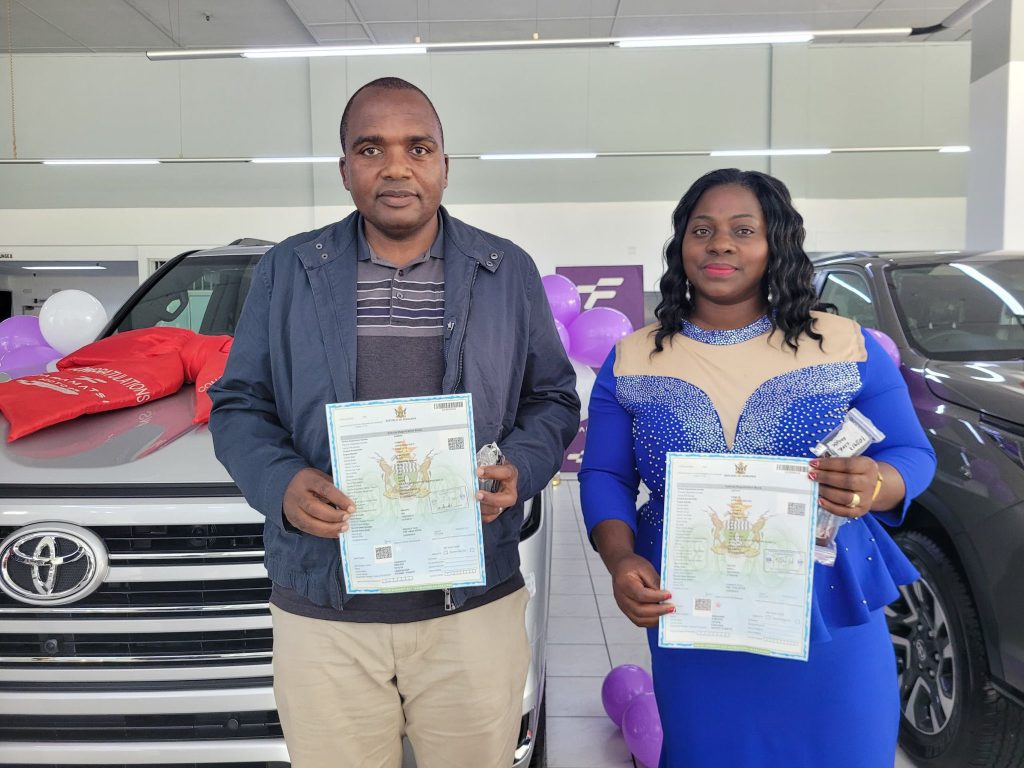 Pastor Ian Ndlovu and Wife