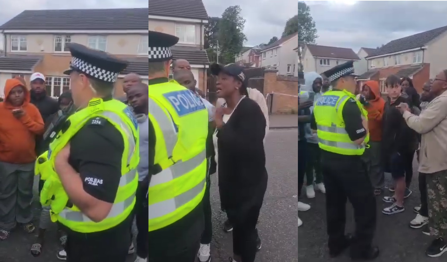 Video: African Crowd in UK Demand To Know Murder Suspects In Zimbabwean Woman Attack