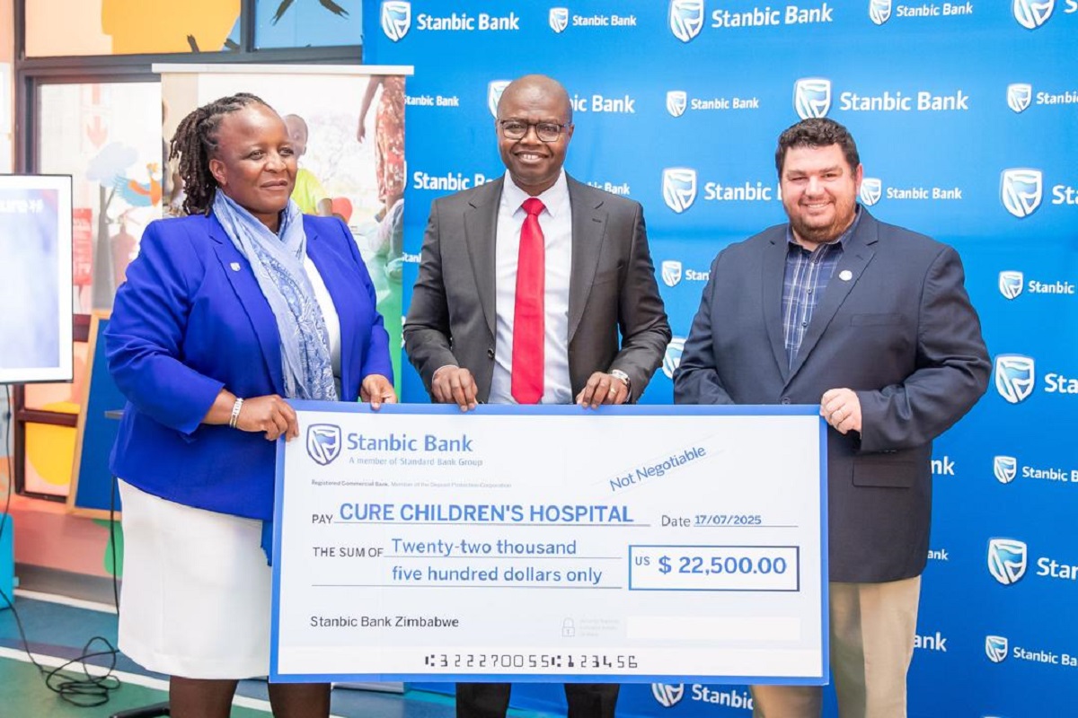 Stanbic Bank Donates US$22,500 To Cure Children’s Hospital