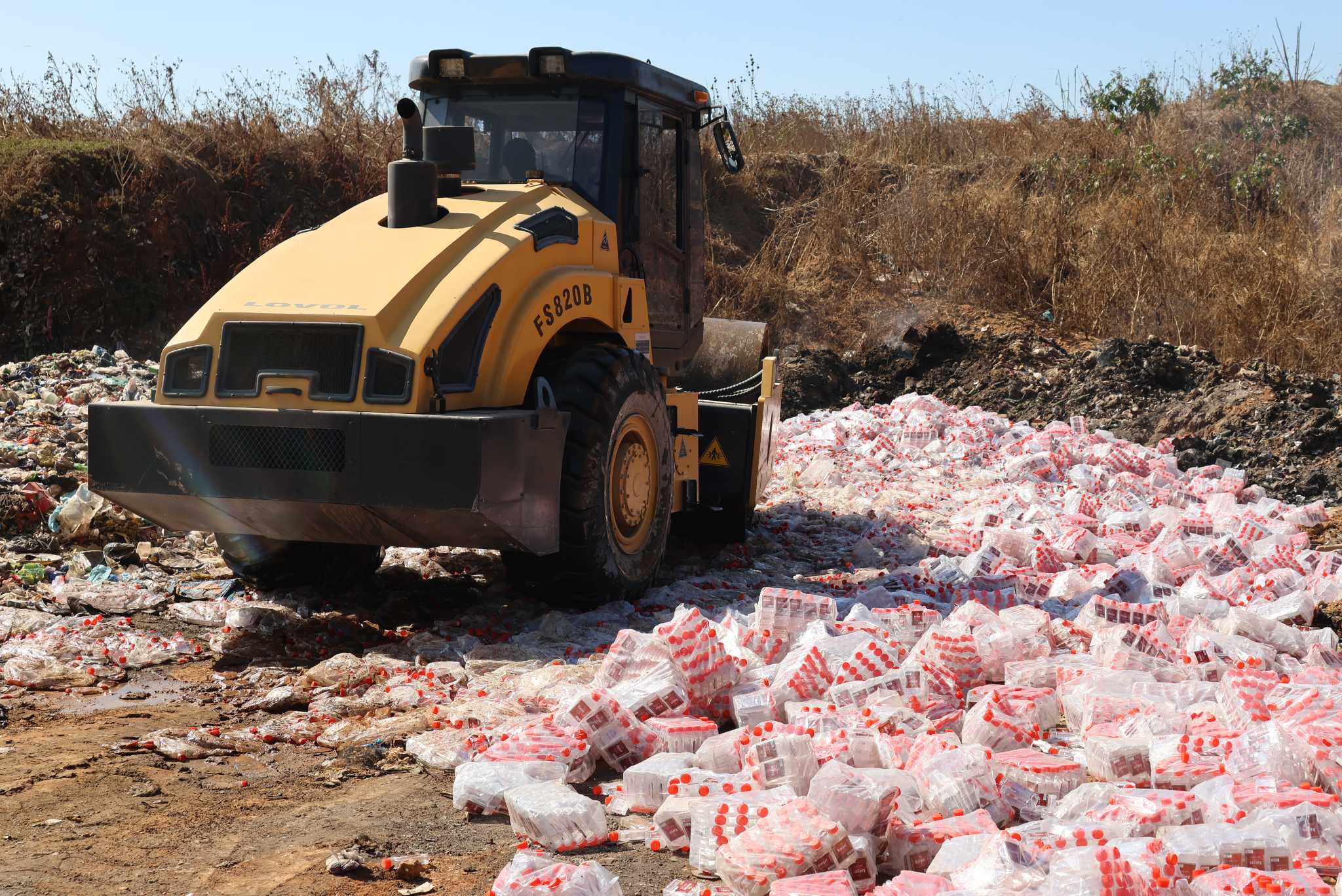 ZRP Destroys Massive Haul Of Illicit Substances