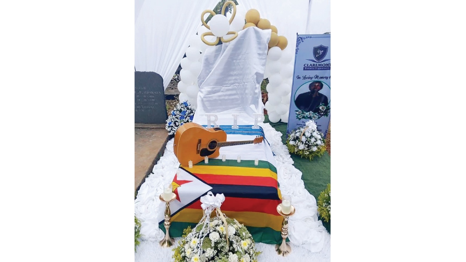 Tombstone Stolen From John Chibadura’s Grave