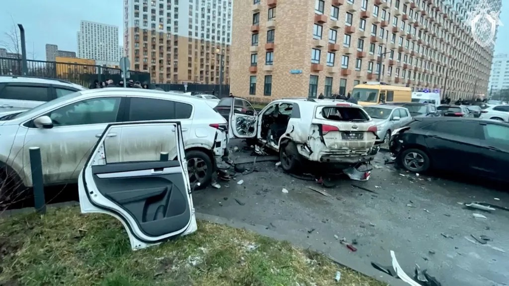 Russian General Killed In Moscow Car Bomb Attack As Investigators Probe Possible Ukrainian Link