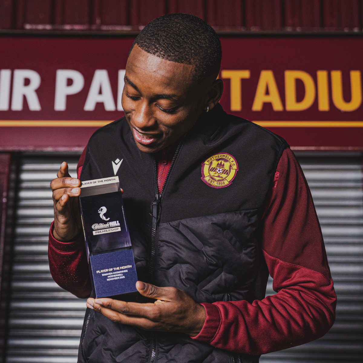 Maswanhise Named Scottish Premiership Player of the Month for November 2025