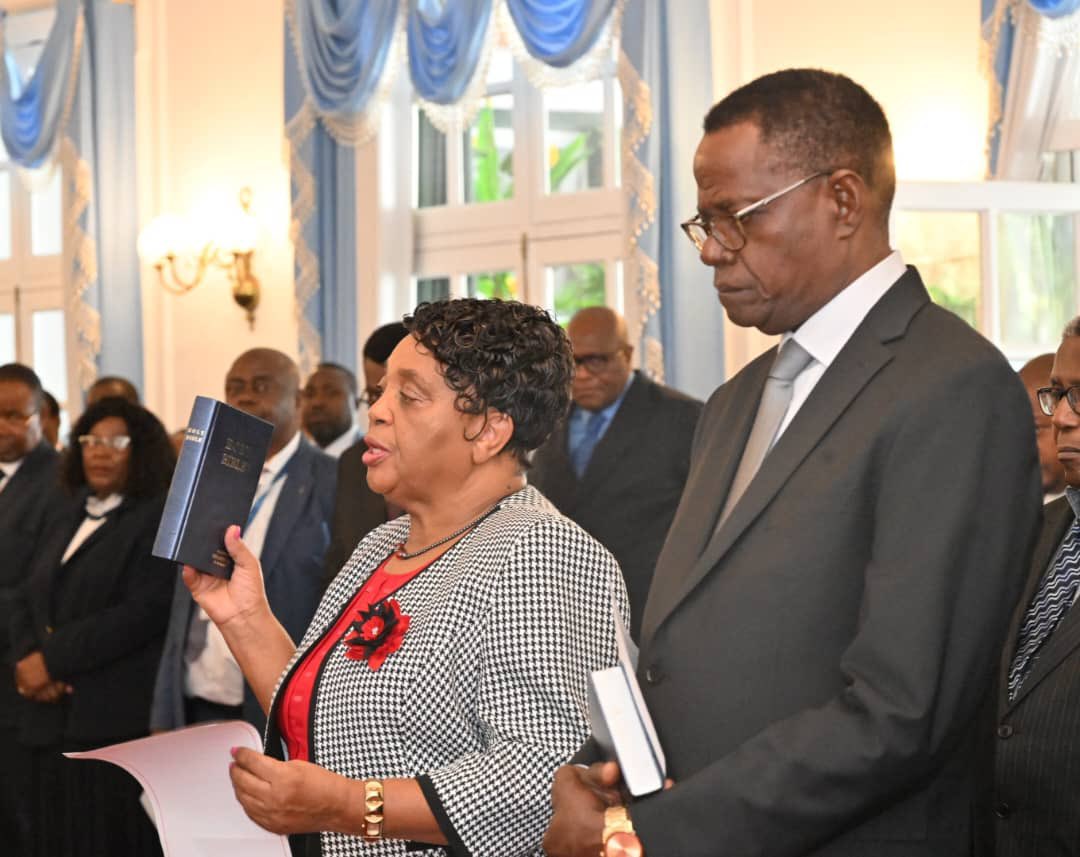 President Mnangagwa Swears In New Chief Justice Elizabeth Gwaunza