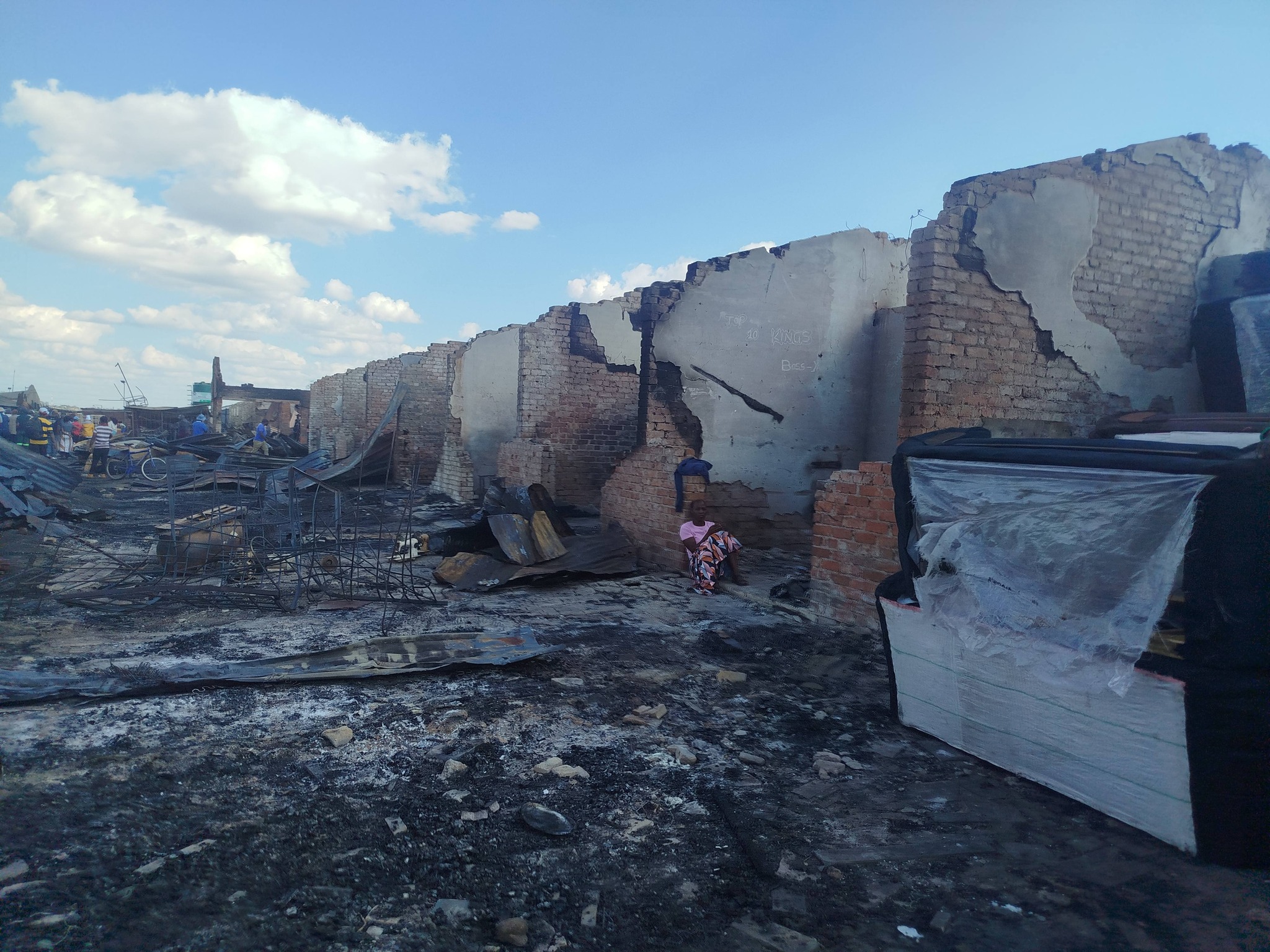 Traders Claim Extortion Gangs Deliberately Torch Glen View Home Industry