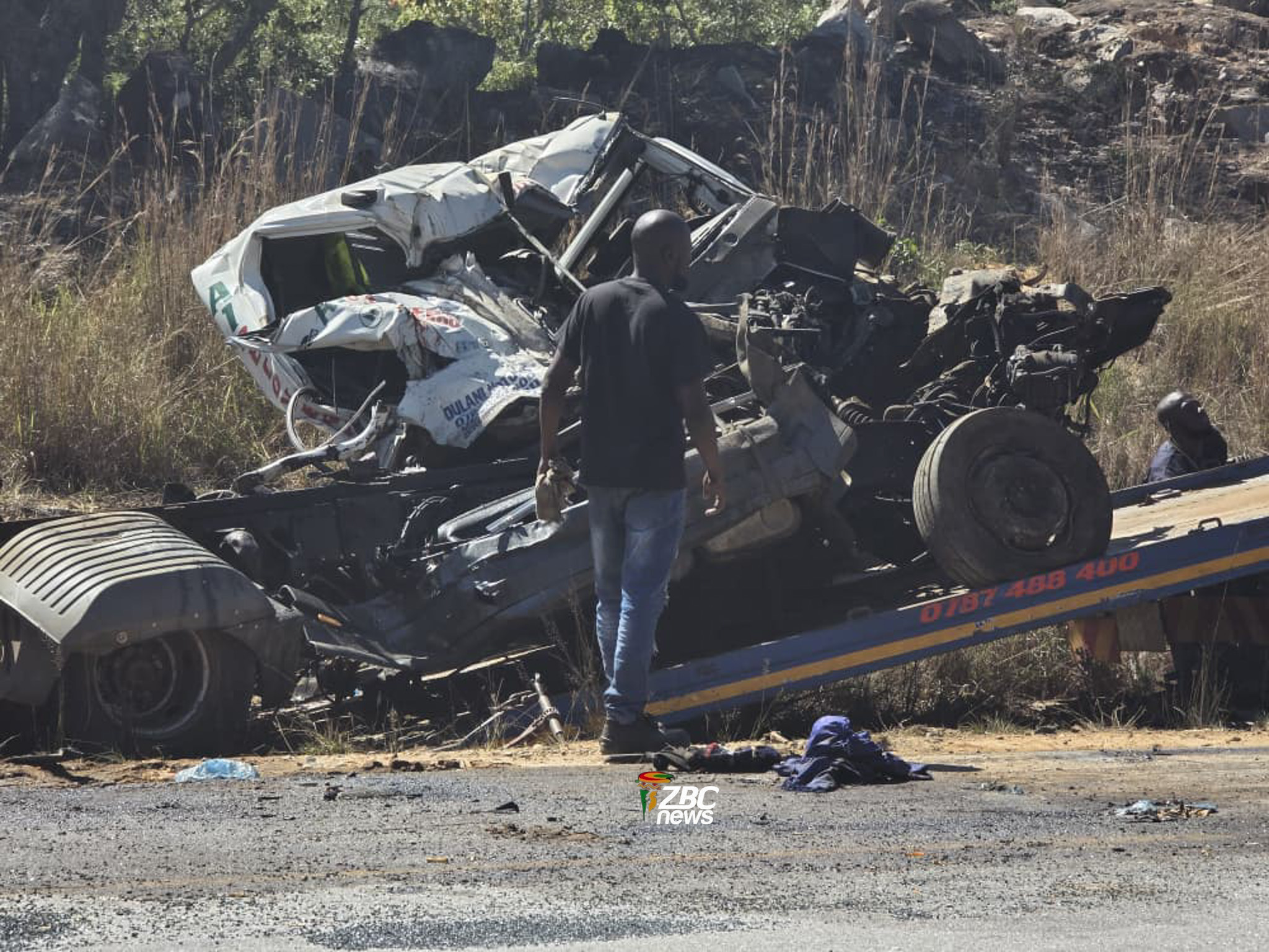 Four Killed As Asian Star Bus Slams Into Truck On Harare-Masvingo Road