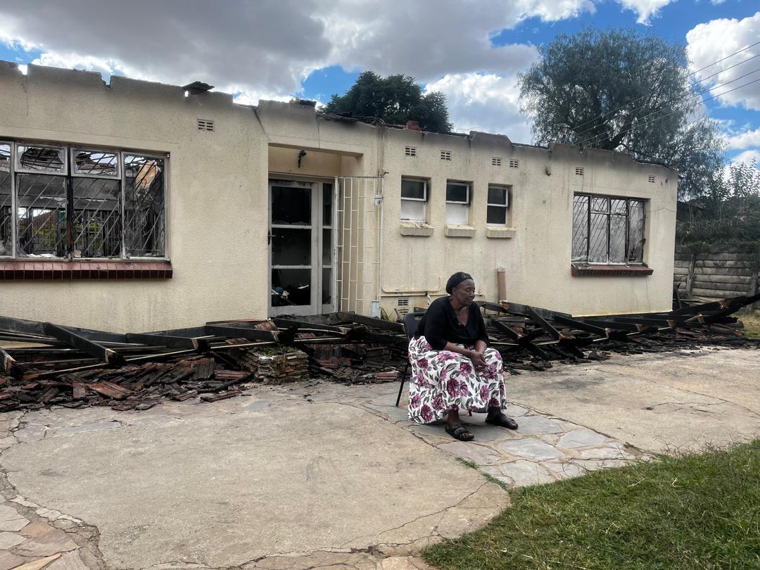 Elderly Widow Loses Everything As Suspected Roof Break-in Triggers House Fire