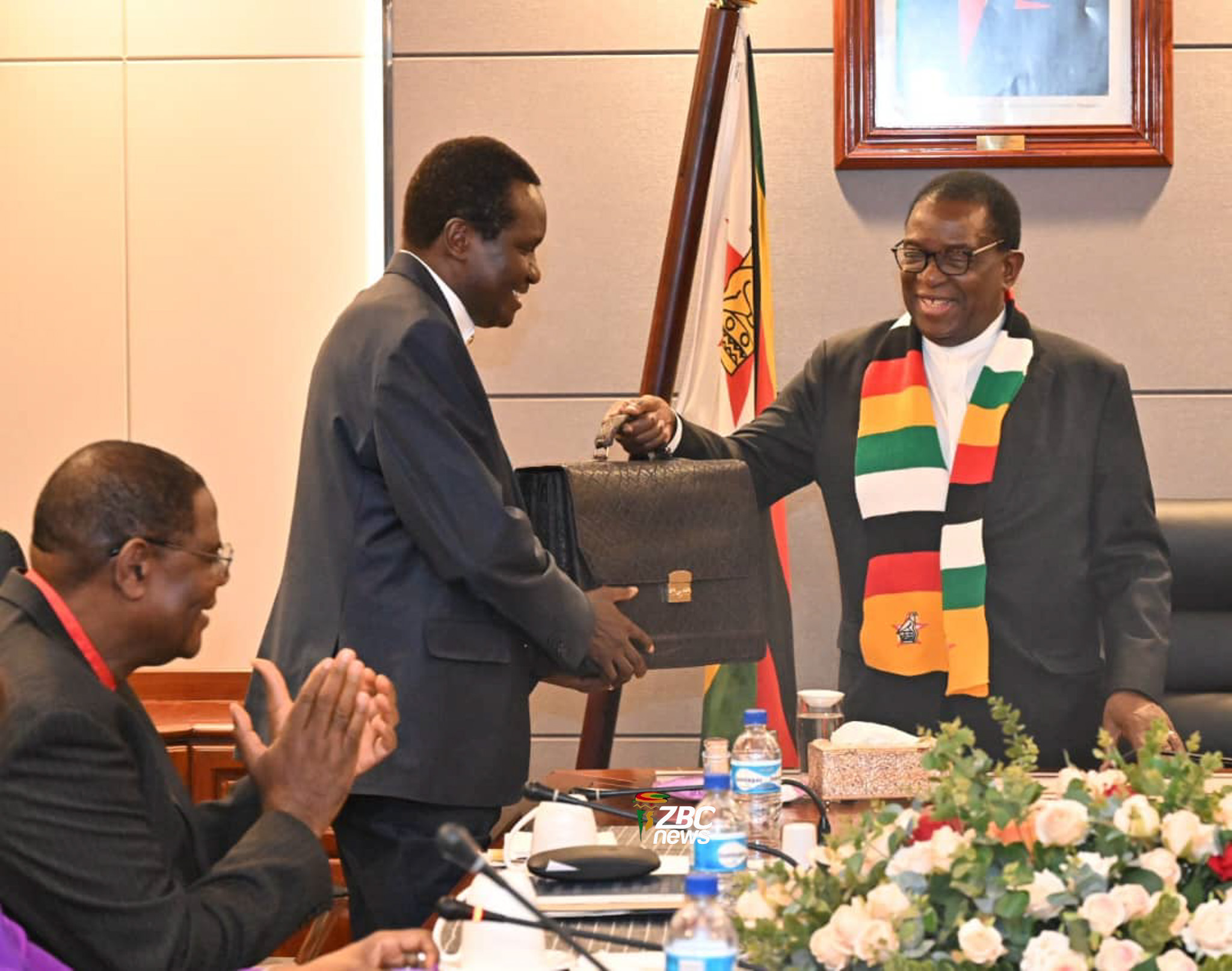 New ZAOGA Leader, Archbishop Joe Guti, Meets President Mnangagwa