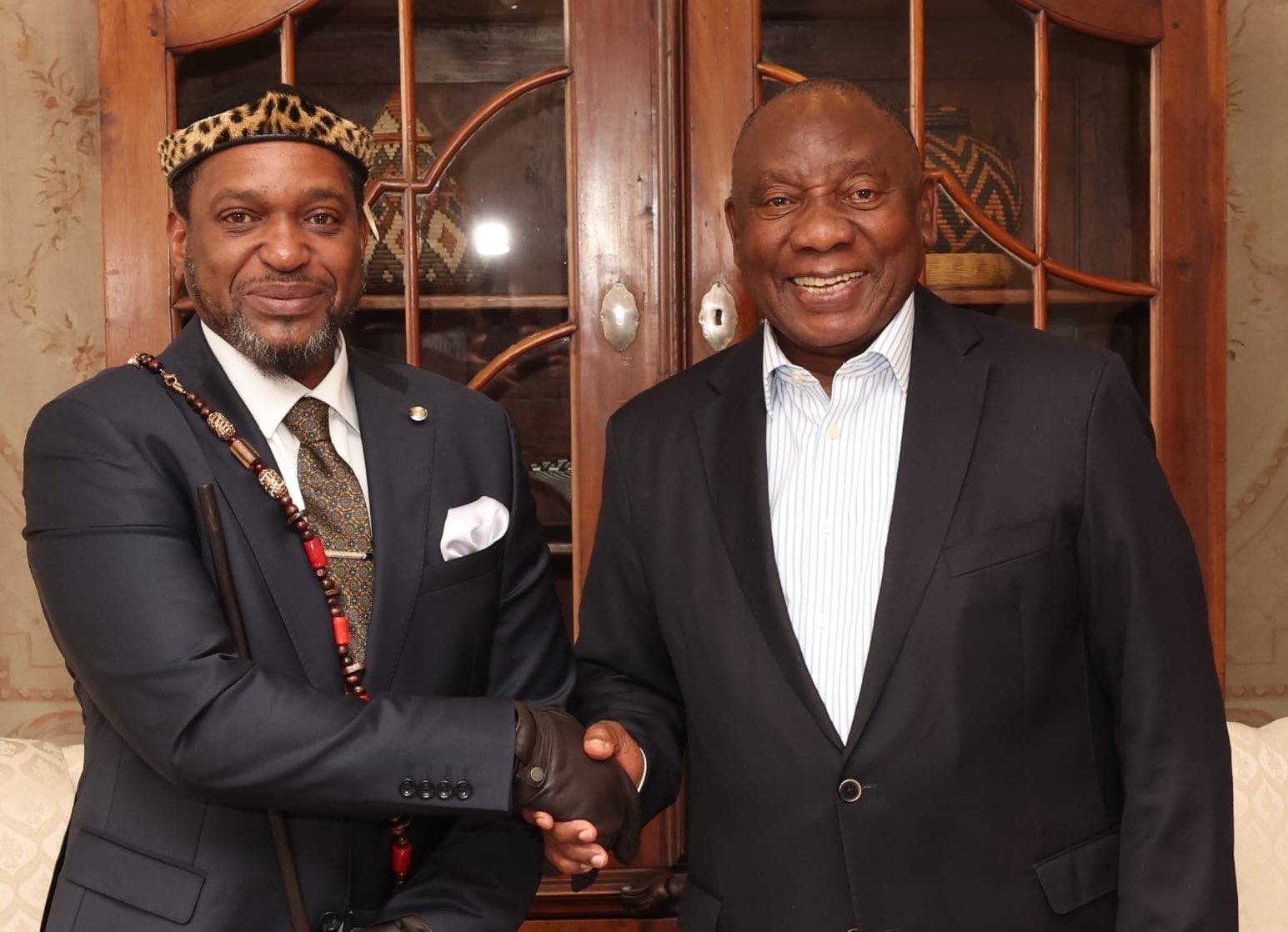President Ramaphosa Hosts AmaZulu King To Discuss Migration, Protests