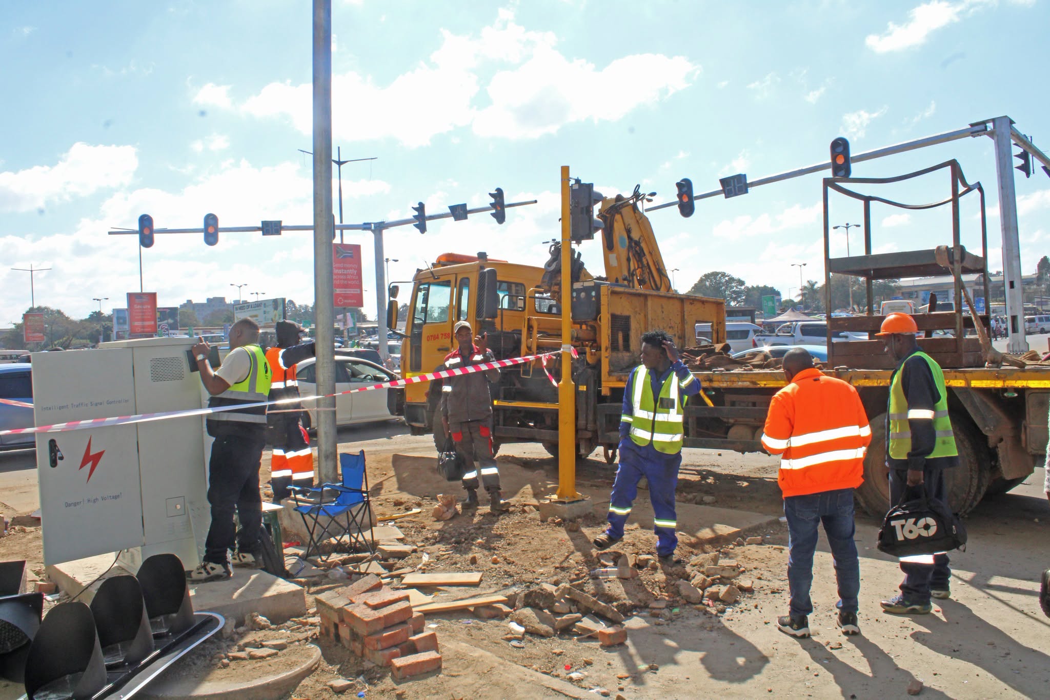 City Parking Rolls Out 49 Smart Traffic Lights In Harare CBD