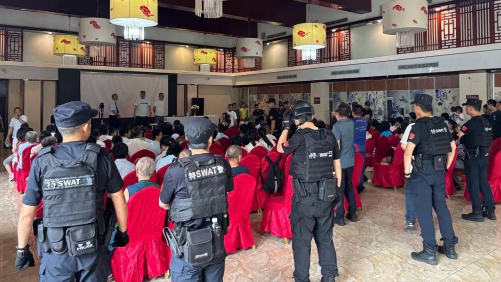 Chinese Police Raid Underground Sunday Service, Detain Two Church Leaders