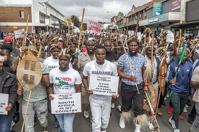 SA Police Ban Traditional Weapons During 30 June Anti-immigration Marches