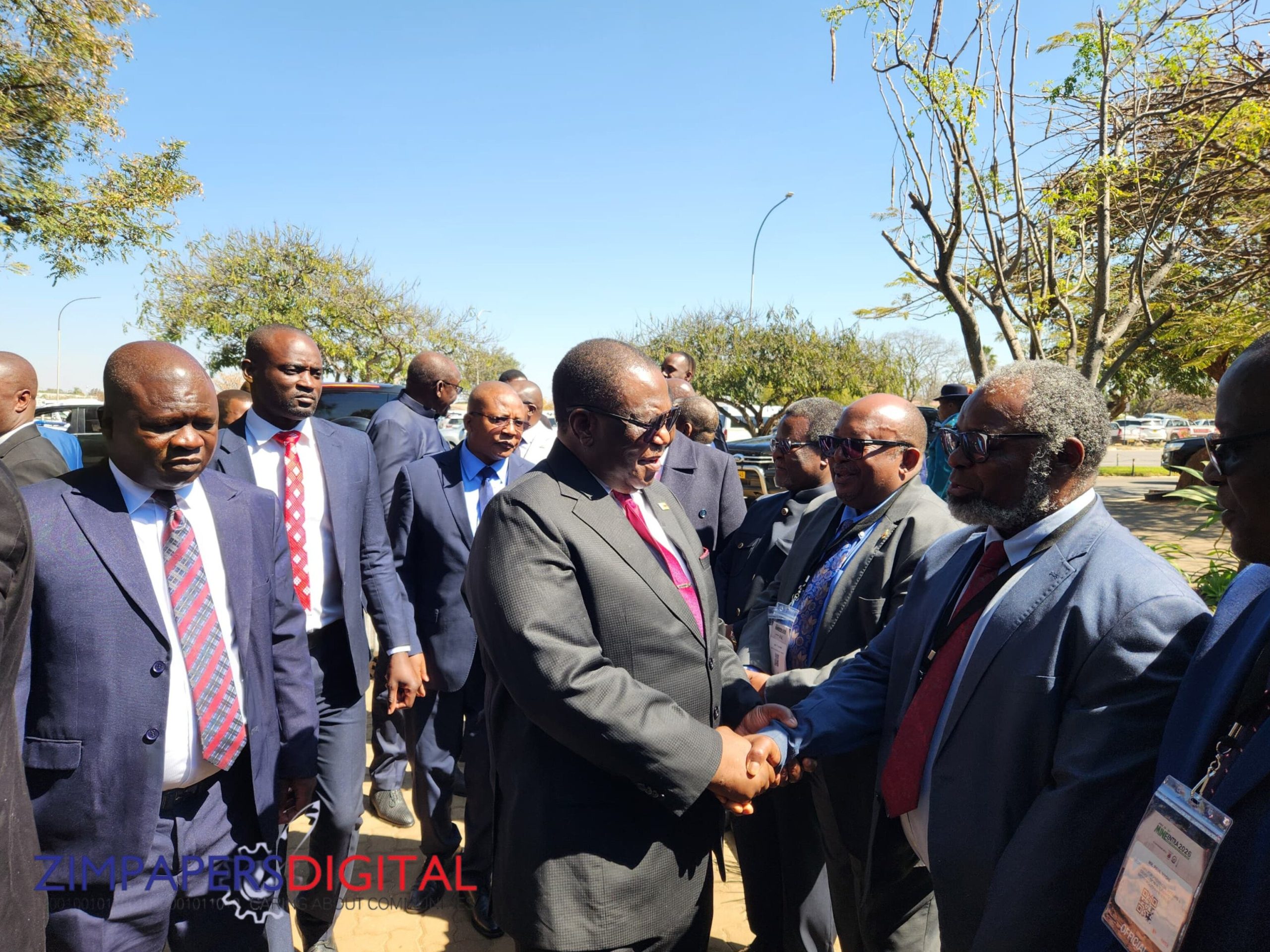 Mnangagwa Cancels Mine Entra Appearance