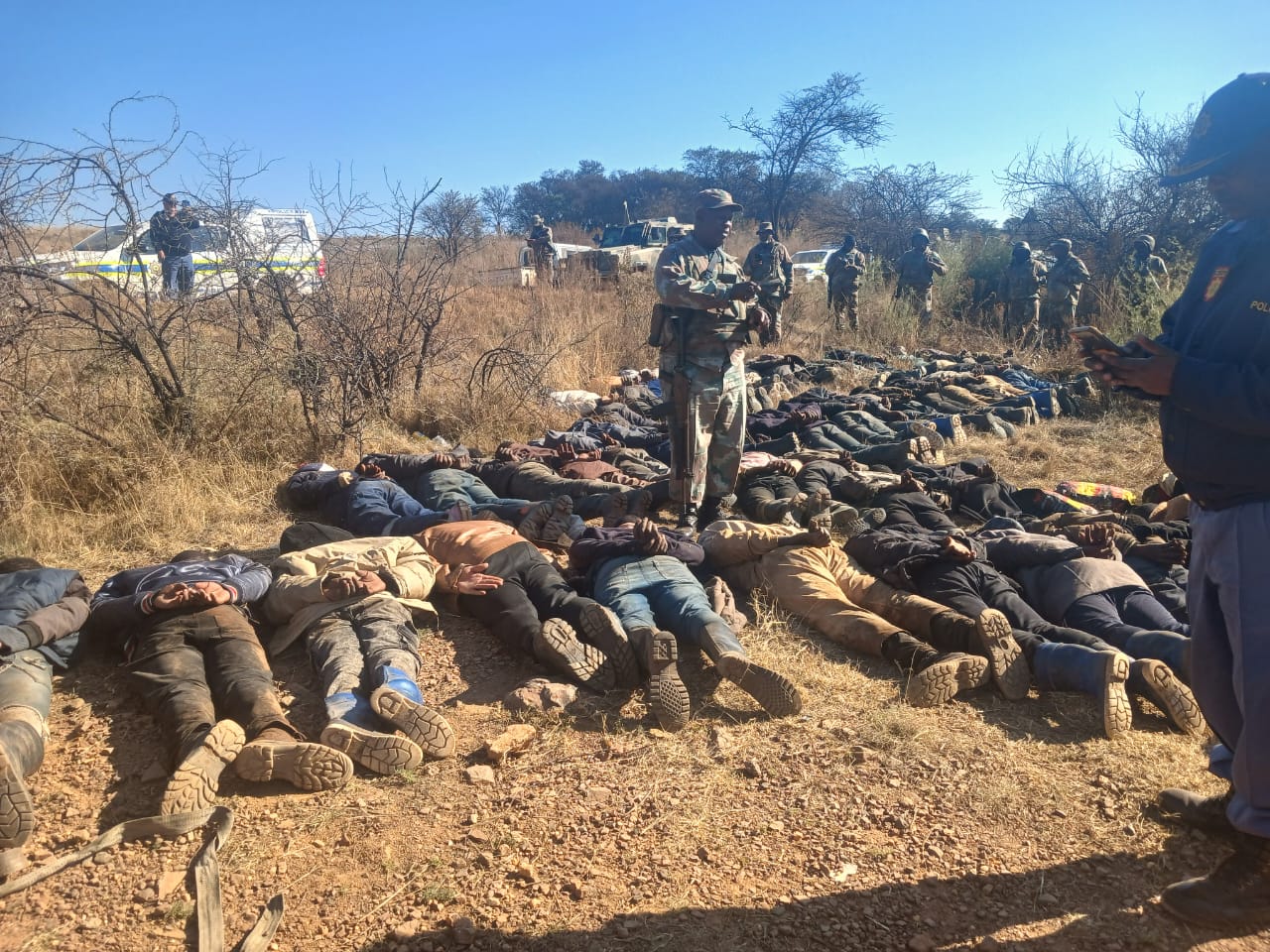 Four Zimbabweans Among 198 “Zama Zamas” Arrested In Gauteng, SA