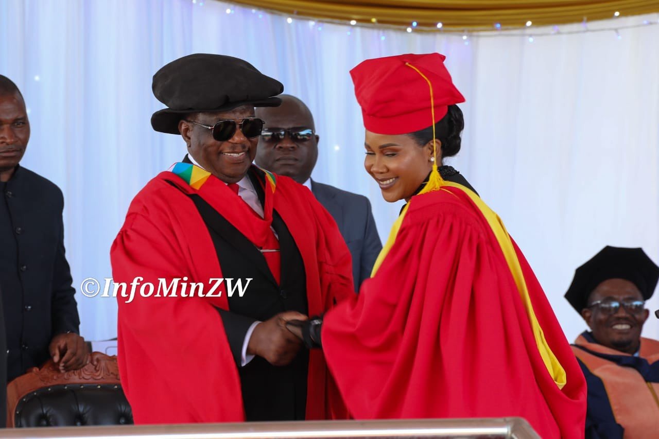 VP Chiwenga’s wife Miniyothabo earns Doctor of Business Leadership degree