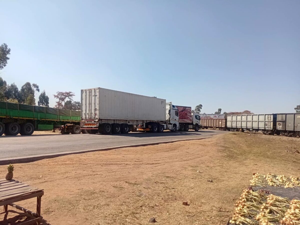 Man dies, wife injured on the way to funeral as car hits goods train near Marondera