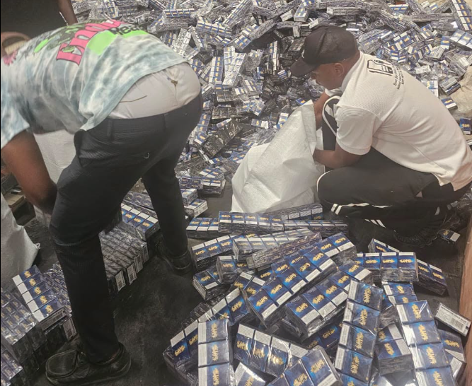 ZIMRA busts fuel tanker concealing 1,000 boxes of cigarettes