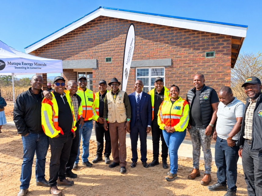 Sandawana Mine builds houses for 104 families displaced by lithium project