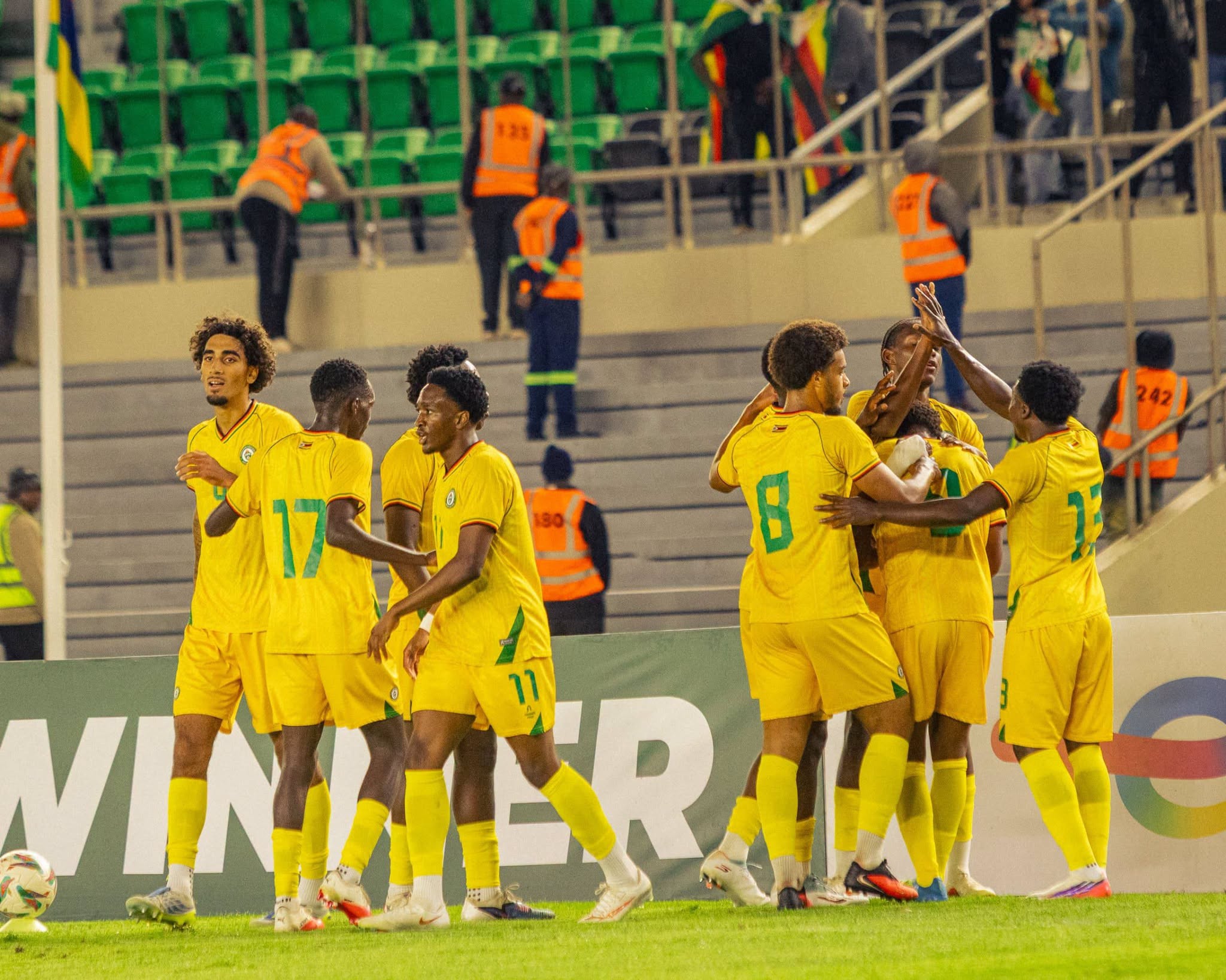 Young Warriors beat Mauritius 2-0 in Olympic qualifier first leg