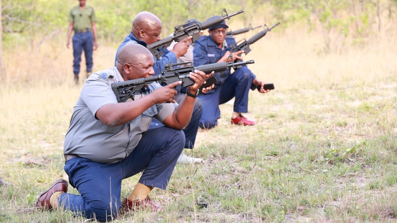 Police bosses train on new assault rifles as ZRP beefs up arsenal to tackle criminals